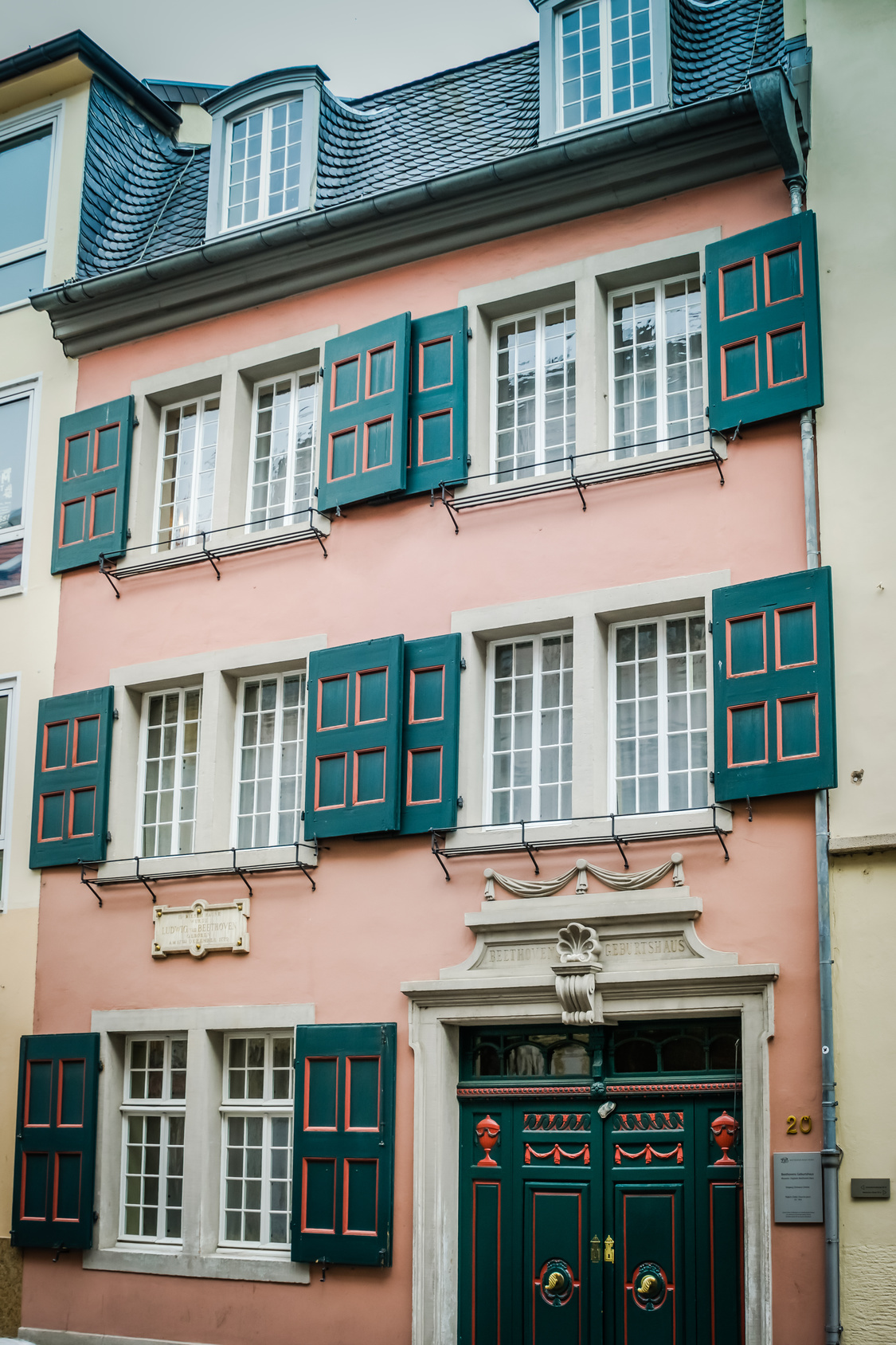 Beethovens Geburtshaus in Bonn; Detektiv Bonn