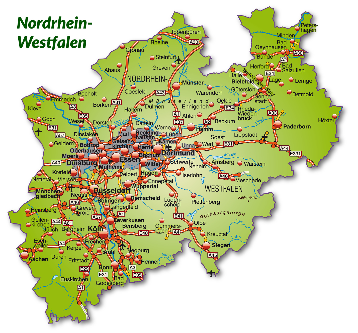 Map of North Rhine-Westphalia; private investigator North Rhine-Westphalia, private detective North Rhine-Westphalia, detective agency North Rhine-Westphalia, investigation firm North Rhine-Westphalia